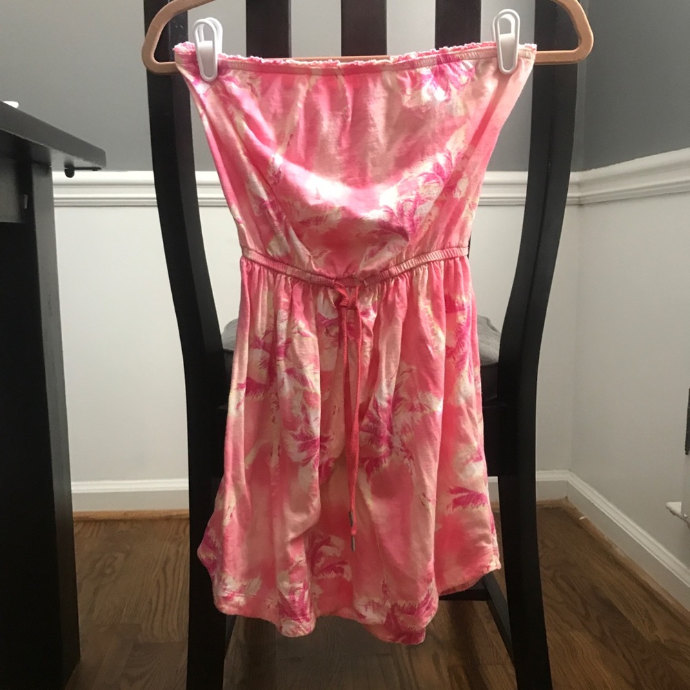 Hawaiian strapless  Dress - Hollister